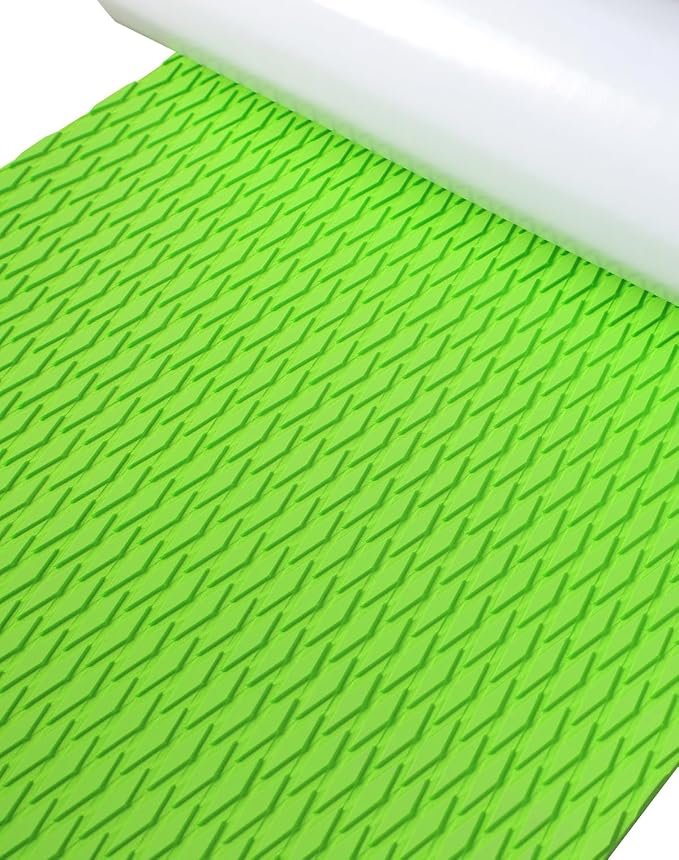 Hjdeck Universal Surfboard Pad EVA Foam Boat Flooring Decking Sheet Self-Adhesive Non-Slip Deck Grip Mat Marine Carpet for Yacht Boat Kayak Decking Golf Cart Fishing Boat RV Surfing Traction Pad