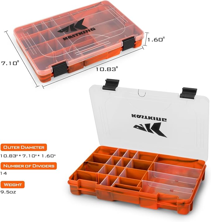 KastKing Utility Tackle Boxes, 3600 and 3700 Fishing Tackle Trays | KastKing Utility Tackle Boxes, 3600 and 3700 Fishing Tackle Trays