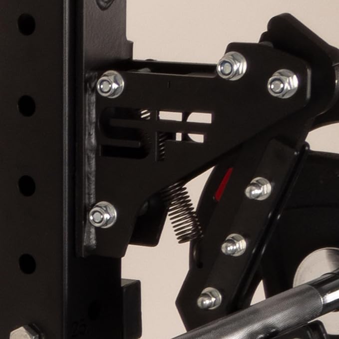 Fitvids Upgraded Adjustable Jammer Arms, Lever Arms, Monolift Attachments Rated 600 LB Per Arm, Fits Racks at All Post Sizes and Hole Sizes, Pair