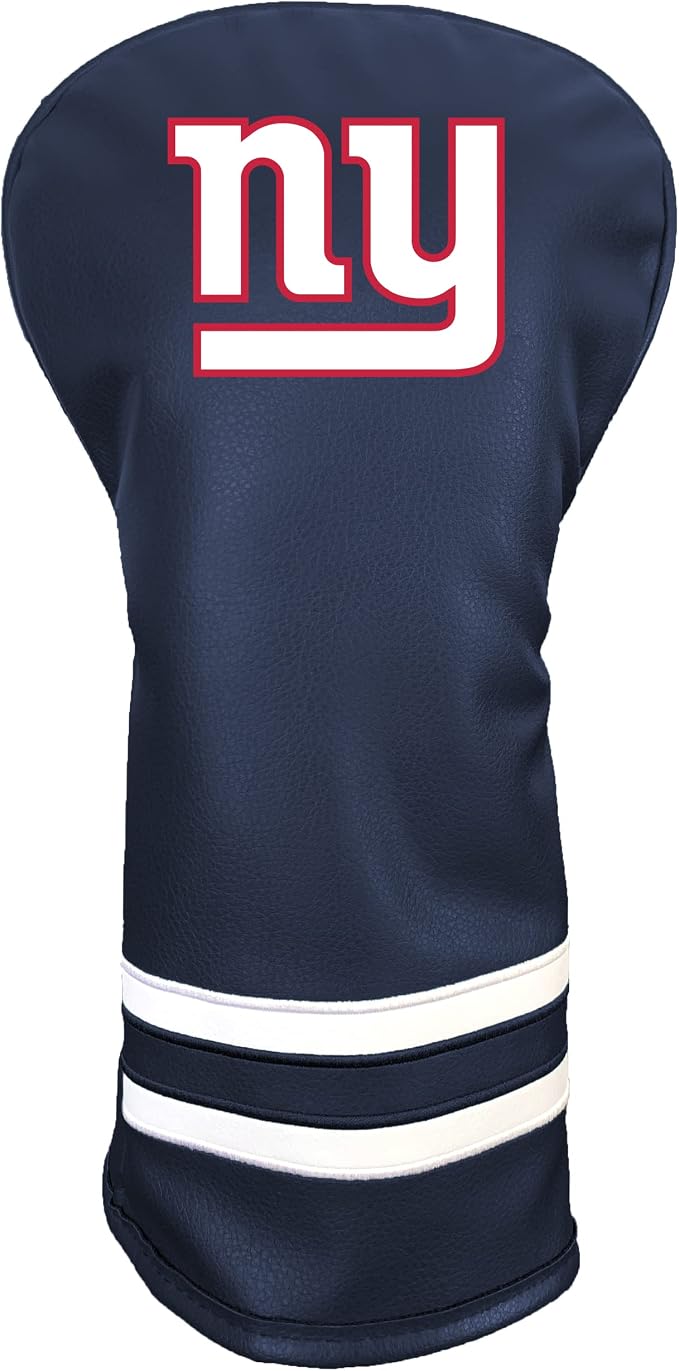 Team Golf NFL Vintage Driver Golf Club Headcover (Printed), Form Fitting Design, Retro Design with Fleece Lining for Extra Club Protection