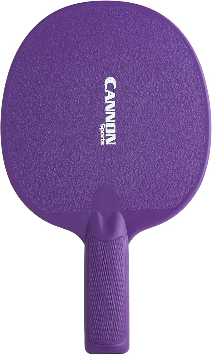 Cannon Sports Unbreakable Table Tennis Paddles - Waterproof & Weather Resistant Table Tennis Rackets for Indoor & Outdoor Use – Textured Easy Grip Handle – Multiple Color Options