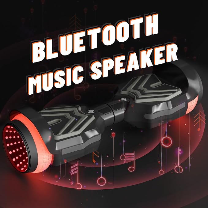 SIMATE Scooter, Colorful LED Light-Up Wheels, Bluetooth Speakers and APP, Dual 250W Motors, 8.5 mph Max Speed & 8.5 Miles Max Range, Gifts for Kids Adults Girls Boys