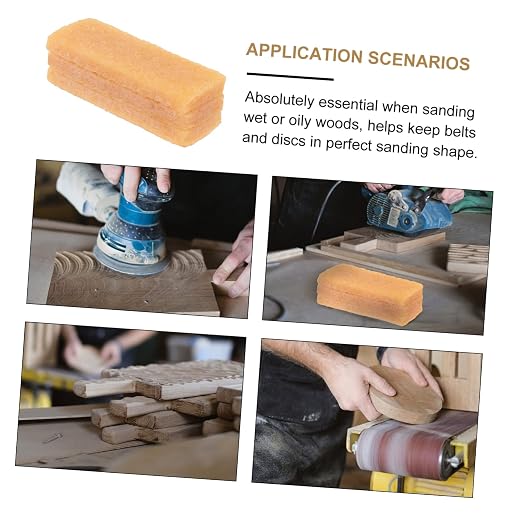 BESPORTBLE 3pcs Abrasive Belt Cleaner Block Natural Rubber Eraser for Skateboards Sanding Discs Grip Tape Cleaning Tool for Removing Dust Glue Compact
