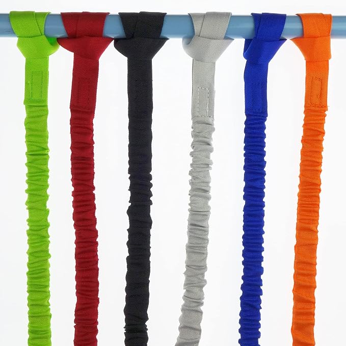 2/4/6/8/12 Pack Stretchable Paddle Leash Paddle Holder Tool Lanyard for Kayak and Paddles, Fishing Poles Rods