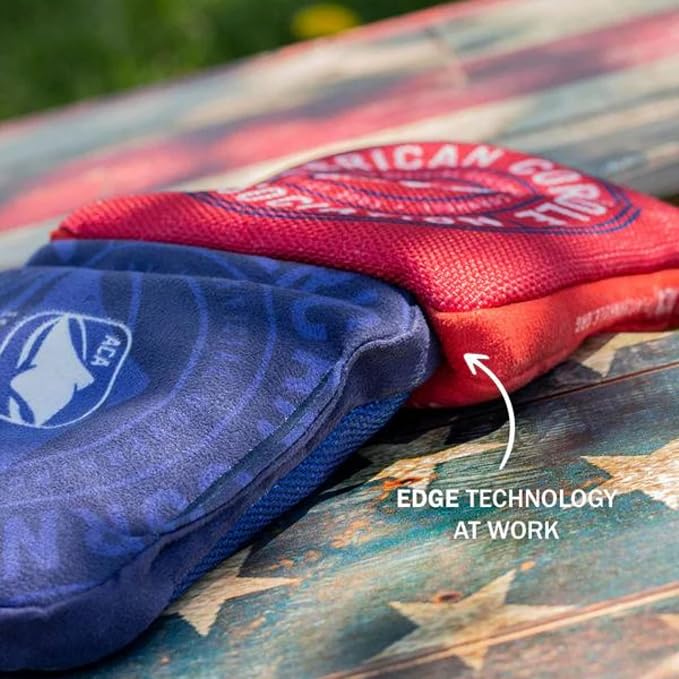 ACA Synergy Edge Professional Cornhole Bags Dual Sided 6x6 Bomber