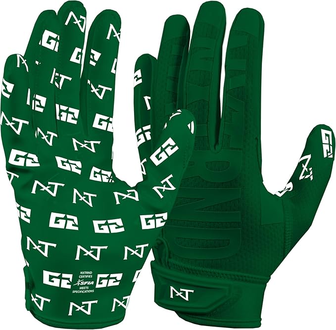 Nxtrnd G2 Pro Football Gloves, Men's Ultra Sticky Elite Receiver Gloves