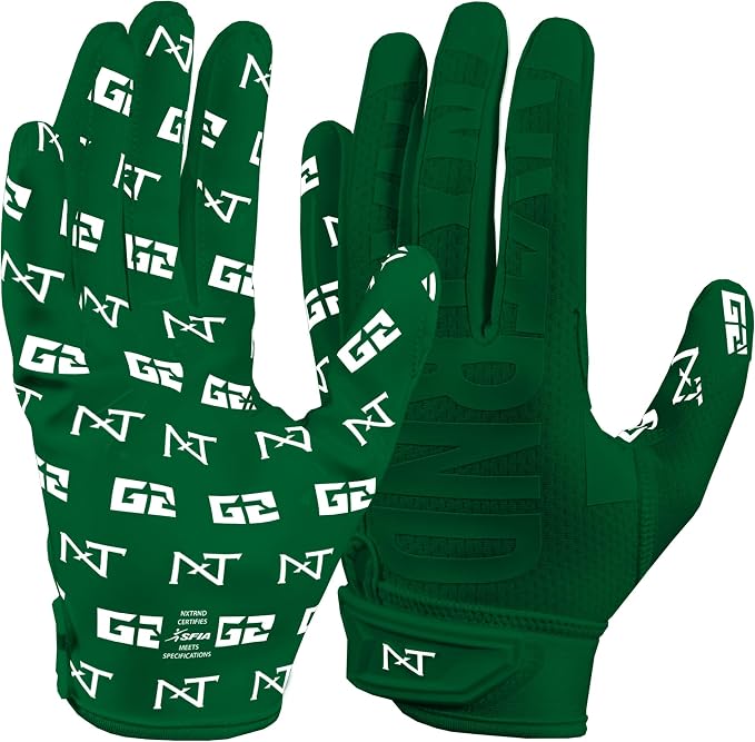 Nxtrnd G2 Pro Football Gloves, Men's Ultra Sticky Elite Receiver Gloves