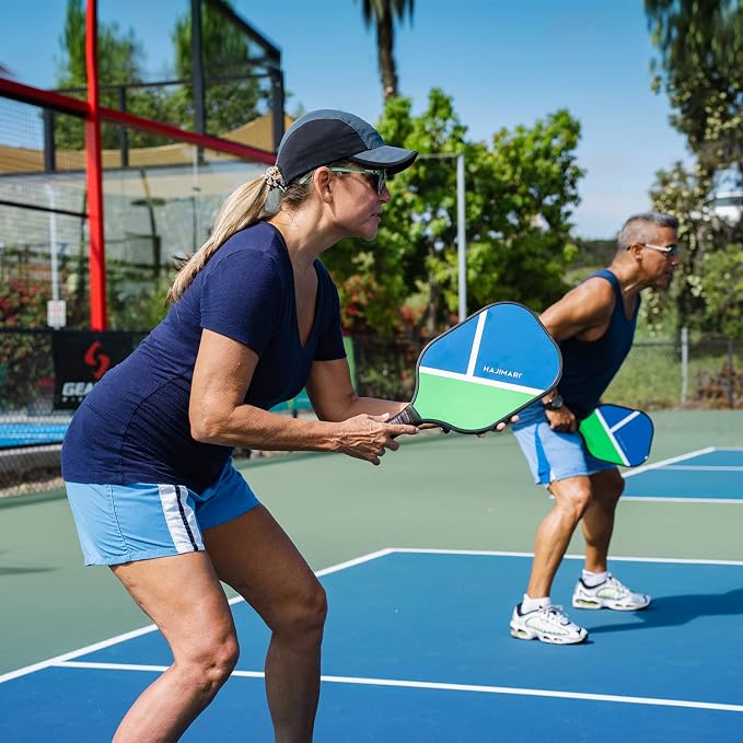 Hajimari Pickleball Paddle x1 - USAPA Approved, Carbon Fiber Craftsmanship | Lightweight Design with Polypropylene Core | Comfort Grip for Enhanced Play