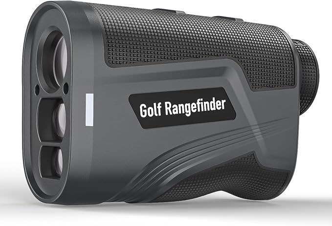 Golf Ranger Finder with Slope, 1100 Yard Range Finder, Magnetic Golf Range Finder, 6X Magnification with Flag Pole Lock Vibration, Rangefinders with Rechargeable Battery, Golf Gifts for Men