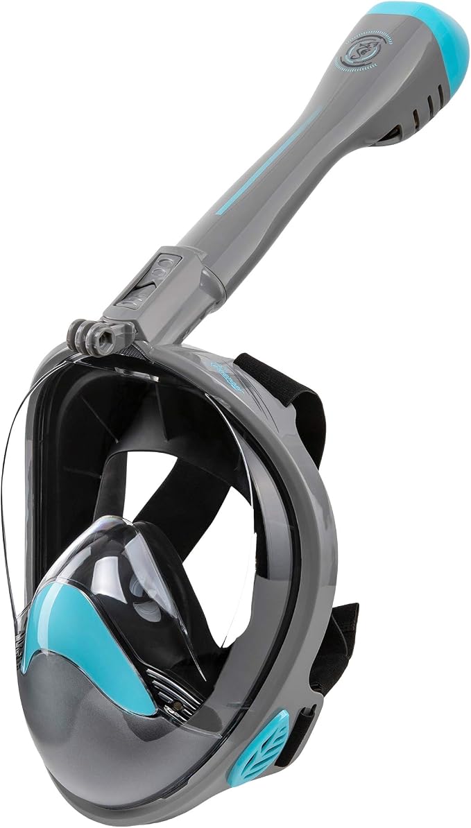 Seavenger Nautilus Full Face Snorkel Mask with New Breathing System