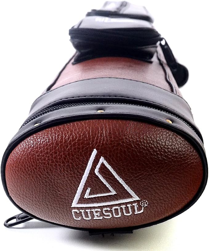 CUESOUL Soocoo Series 2x4/2x2 Hard Pool Cue Case -Holds 2 Cue Butt and 4 Cue Shafts,Four Color Available