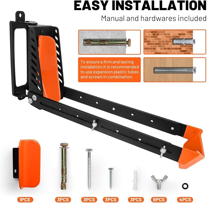 Swivel Bike Rack Wall Mount, 1 pcs Bike Hanger Wall Mount, Wall Space-Saving Vertical Bike Hanger, Sturdy Bike Storage Rack, Indoor Bicycle Hooks