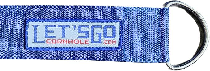 BOARDSTRAPS Cornhole Board Measuring Distance and securment Tool. Holds You Cornhole Boards Form Extending Past 27 feet Apart During Play Easy Backyard or Tournament Set up Tool