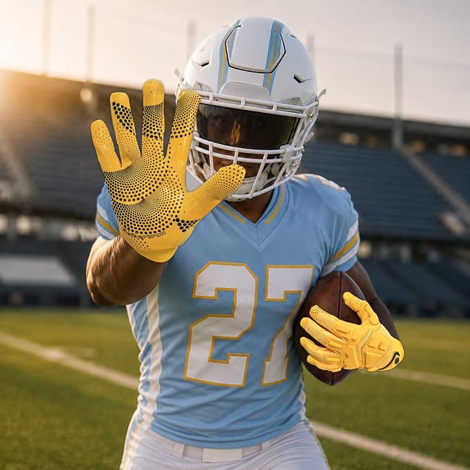 Seibertron Pro 3.0 Twelve Constellations Elite Ultra-Stick Football Receiver Gloves | Super Sticky Grip for Youth Kids Boys 8-12 Girls & Adult Men & Women, Perfect Sports Gift