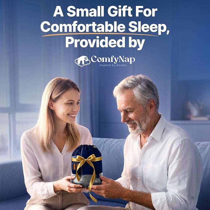 ComfyNap® Versatile Travel Neck Pillow for Airplane [Patented], 9 Positions in 3 Techniques, Plane Pillow with Pure Memory Foam, Travel Pillow with HeadRest Flight Sleep, Travel Essential - Earth