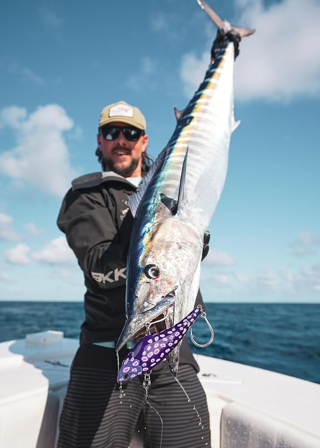 Nomad Design Chug Norris 6” (150mm) Topwater Floating Popper Fishing Lure with BKK Hooks & Durable Diamond Armour, for Bluefin & Yellowfin Tuna, Cubera Snapper, & Roosterfish