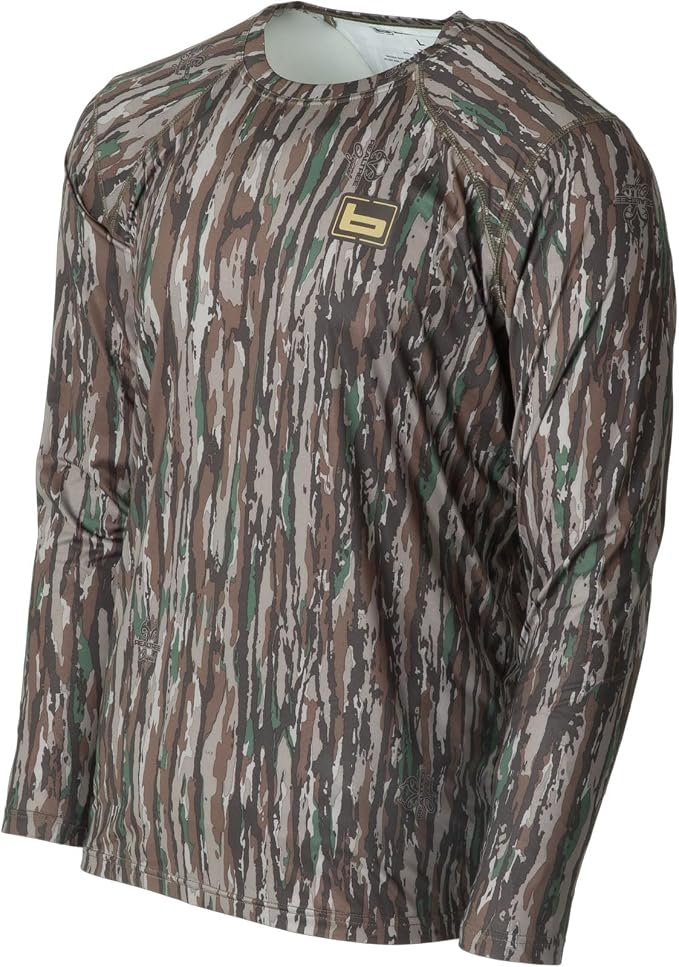 Banded Tec Stalker Mock Shirt – Lightweight, Breathable, Moisture-Wicking Hunting Performance Shirt