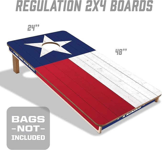YouTheFan 2' x 4' Professional Wood Cornhole Game