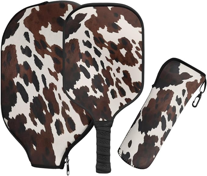 Pickleball Paddles Set 3PCS Pickleball Paddle Case Pickleball Racket Pickleball Bag Ideal for Beginners Gifts
