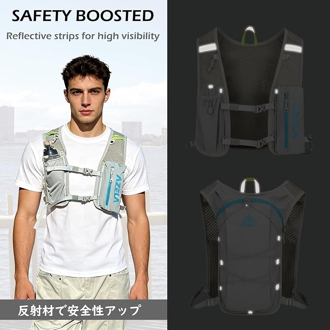 TRIWONDER Hydration Vest Running Backpack for Men & Women, Water Pack for Hiking, Camping, Climbing & Cycling, Lightweight Daypack