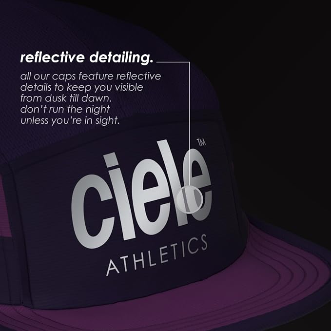 Ciele Athletics GOCap - Premium Washable Moisture Wicking Hat with Sun Protection, 5-Panel Knit Running Hat