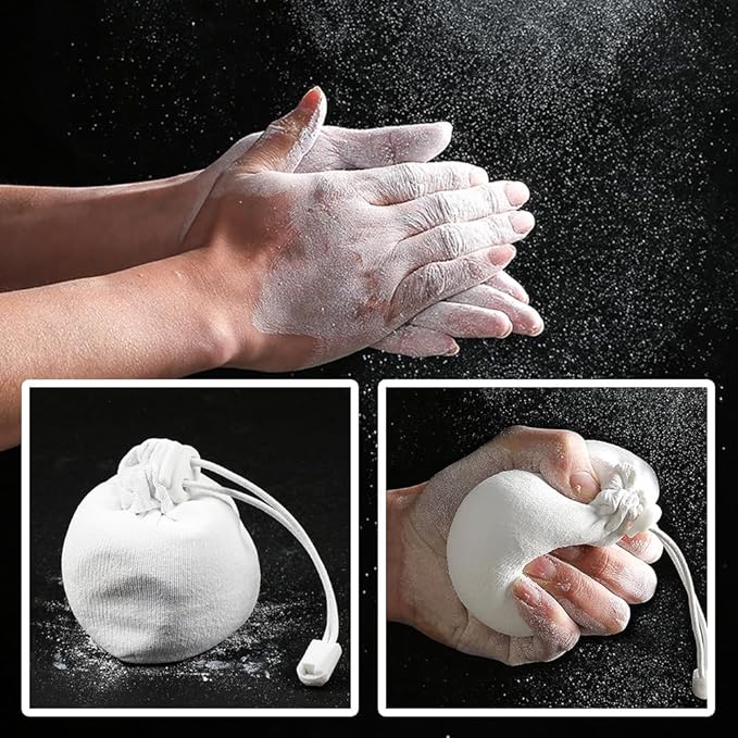 Climbing Chalk Bag for Rock Climbing - with Chalk Ball - Adjustable Black Chalk Bag Bouldering for Rock Climbing Equipment