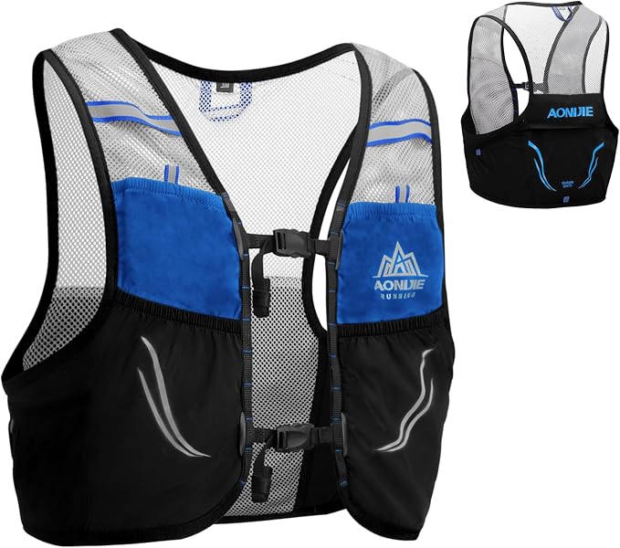 Azarxis Hydration Pack Running Vest for Men & Women – Lightweight Trail Backpack for Marathon Race Hiking, Cycling Outdoor Sports