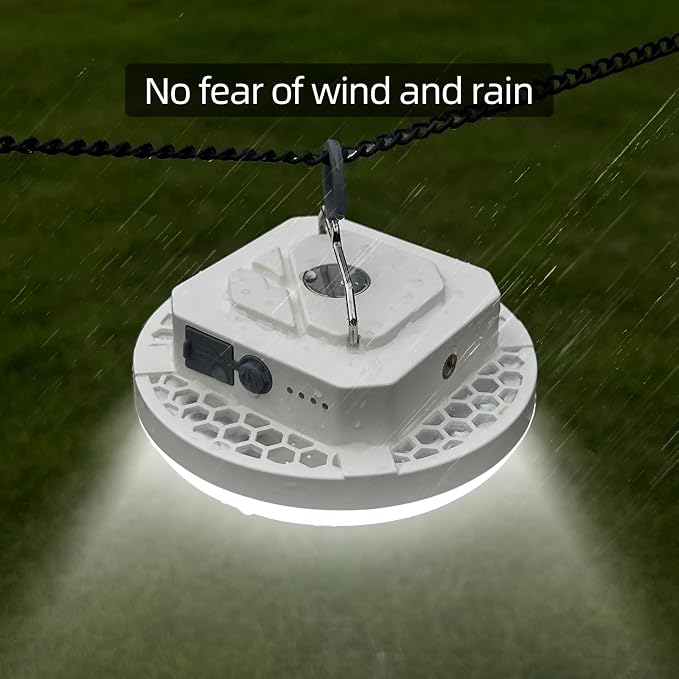 Premium Rechargeable LED Camping Lantern 4000 Lumens – Stepless Dimming, USB-C Bidirectional Charging, Magnetic Base & IPX5 Waterproof – Perfect for Camping, Hiking, Emergency, Glamping