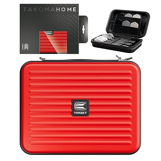 Target Darts Takoma Home Darts Wallet Red, Home Kit