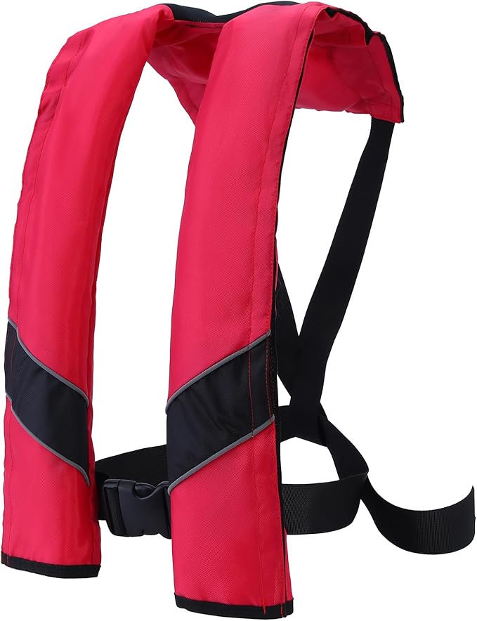 Automatic Inflatable Life Jackets for Adults Life Vests PFD Low Profile Load Capacity Up to 330lbs