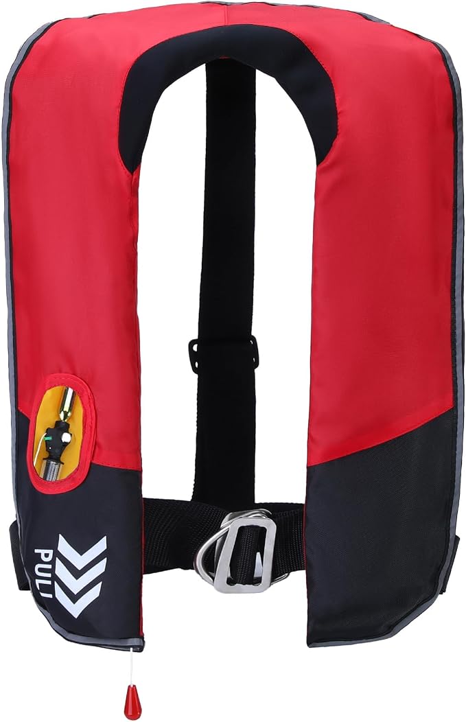 Automatic Inflatable Life Jackets for Adults Life Vests PFD Low Profile Load Capacity Up to 330lbs