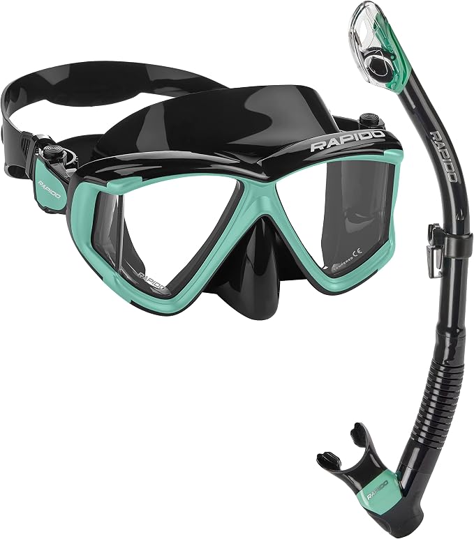 Rapido Panto-180 Four Lens Mask and Snorkel Combo