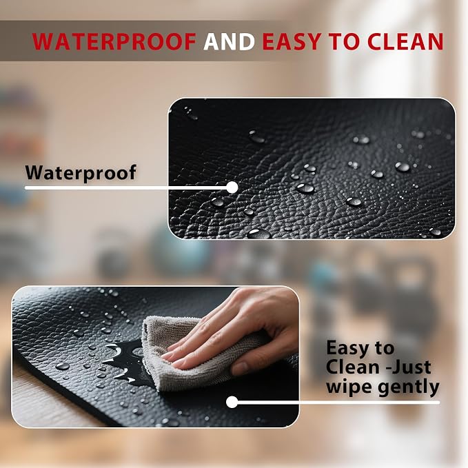 Treadmill Mat – 79" x 39", Non-Slip Walking Pad Mat for Carpet Floors & Hardwood, Shock Absorbing Exercise Mat & Under Treadmill Mat for Floor Protection in Home Gym