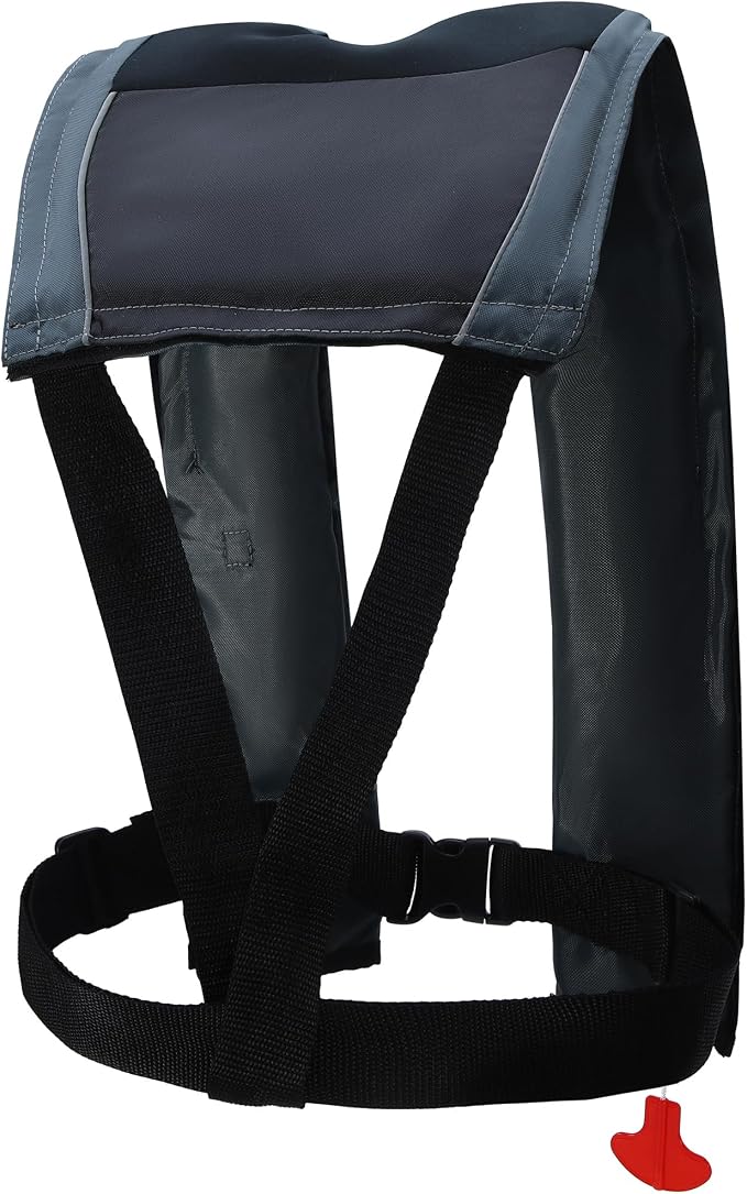 Automatic Inflatable Life Jackets for Adults Life Vests PFD Low Profile Load Capacity Up to 330lbs