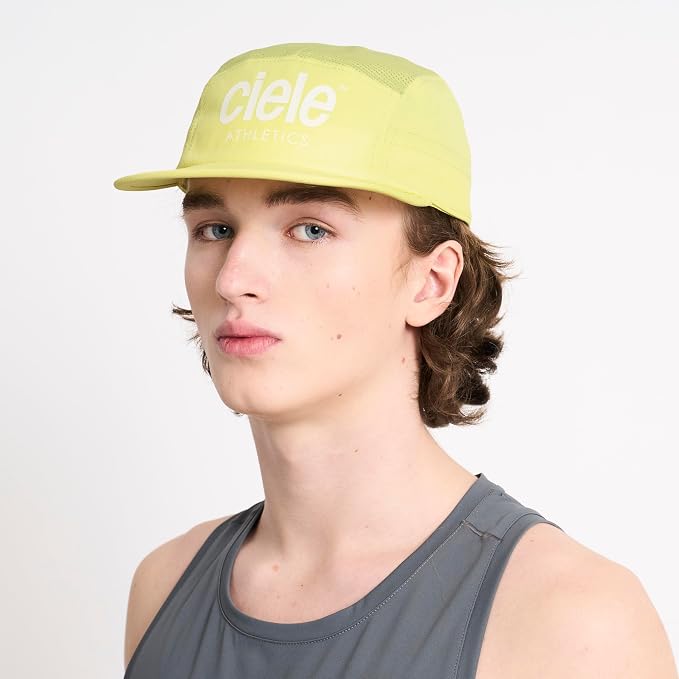 Ciele Athletics GOCap - Premium Washable Moisture Wicking Hat with Sun Protection, 5-Panel Knit Running Hat
