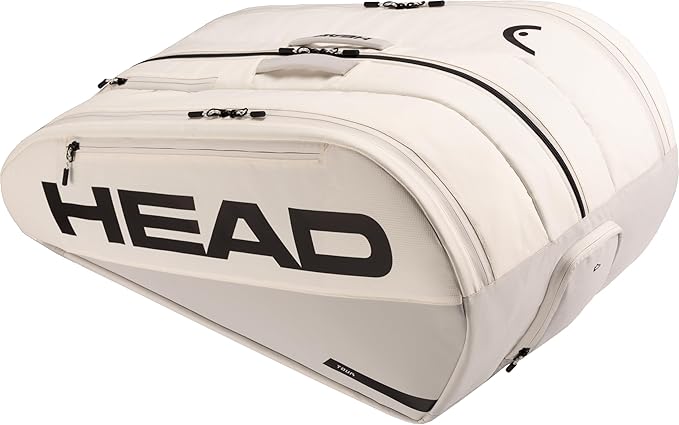 HEAD Tour Racquet Bag XL (12R) Tennis Bag - Holds Up to 12 Racquets, CCT+ Climate Control Technology, 3 Main Compartments, Shoe Pocket & Backpack Carry System