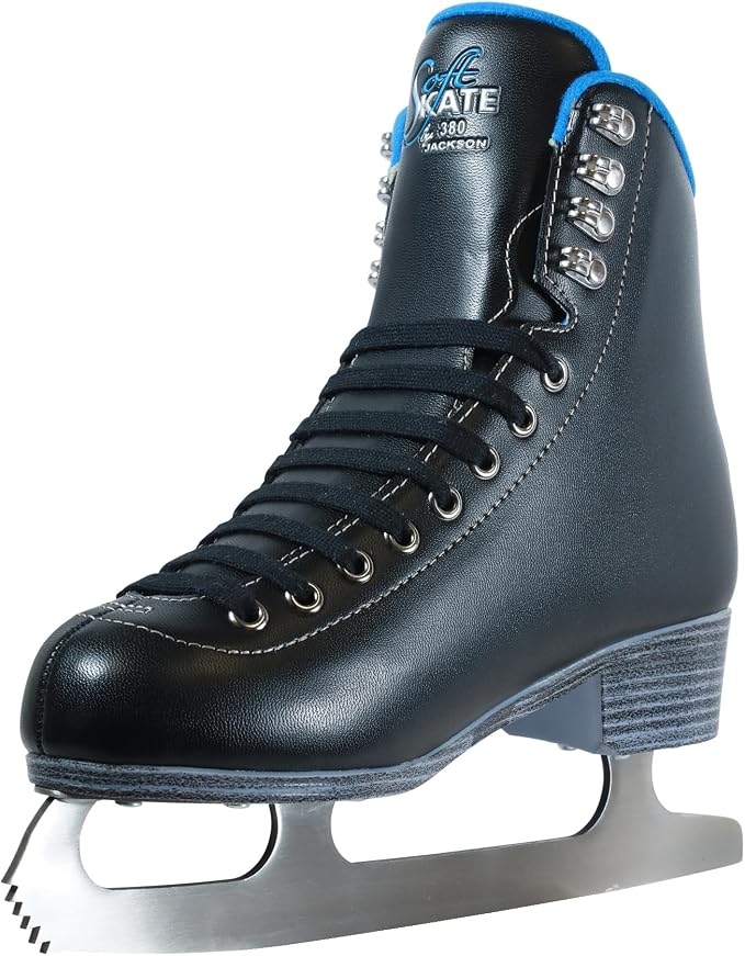 Jackson Ultima SoftSkate 380 Womens Ice Skates for Women/Kids | Comfortable Figure Skates for Ice Skating & Recreational Figure Skating, Ice Skates for Kids/Toddler Ice Skates-Medium Width