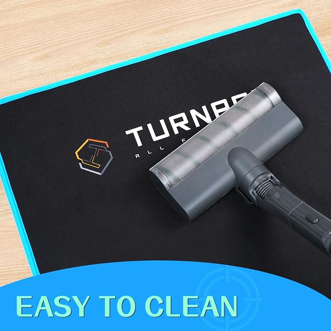 Turnart Darts Dart Mat,Darts Accessories Non Slip Carpet with Throw Line,Oche Mat with Soft Tip and Steel Tip Throw Line Distances,Dart Board Accessories