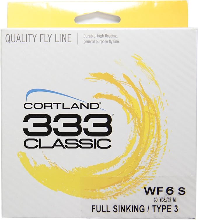 Cortland 333 Full Sinking Type 3 Fly Line