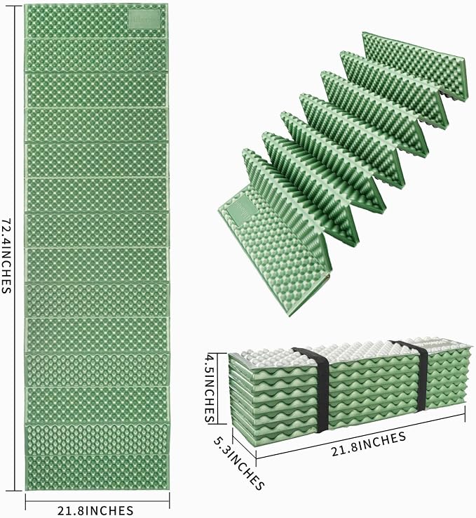Camping and Backpacking Foam Sleeping Pad