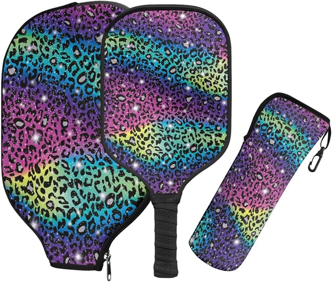 Pickleball Paddles Set 3PCS Pickleball Paddle Case Pickleball Racket Pickleball Bag Ideal for Beginners Gifts