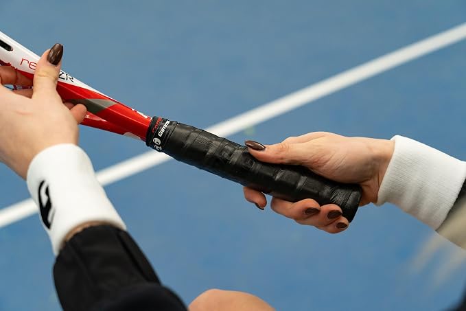 Gamma Sports PureTac Tennis Overgrip, Extra Tacky Racquet OG, Moisture Absorbent, Packs Available, Superior Playability, Racket, Pickleball, Platform, Badminton, Paddle