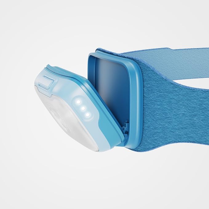 BioLite Range 300 Waterproof, Fast-Charging Rechargeable Headlamp, Slate Blue, 300 Lumens, USB-C Charging, 75m Beam, 100 Hour runtime