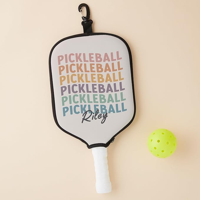 Personalization Universe Personalized Pickleball Paddle Covers