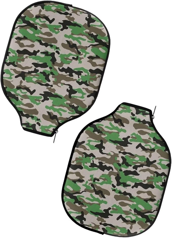 Pickleball Paddle Covers, Fits Standard Pickleball Racquets, Durable Zippered Paddle Cover Universal 8.6 x 11.4Inch