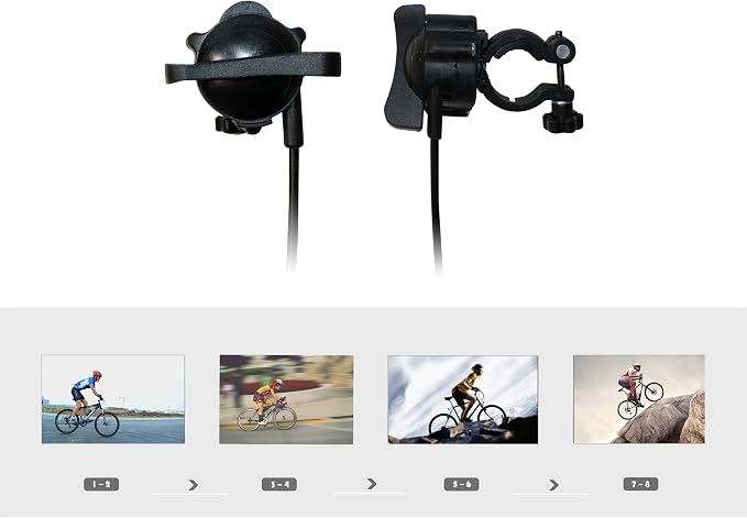 BalanceFrom Bike Trainer Stand Steel Bicycle Exercise Magnetic Stand with Front Wheel Riser