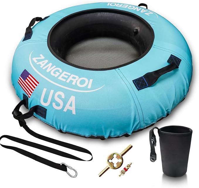 River Tube River Tubes for Floating Heavy Duty with River Tube Cover River Run Tubes for Floating Inner Tubes for River Floating River Rat Tubes for Floating River Floats for Adults Heavy Duty