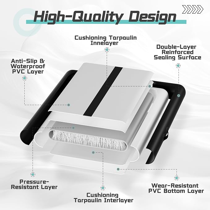 Pink Gymnastics Mat Inflatable Tumble Track Mats 10/13/16/20ft Training Mats for Home Air Mat for Kids with Pump 4”/6” Thick for Cheerleading/Yoga/Exercise/Parkour/Beach/Park/Water
