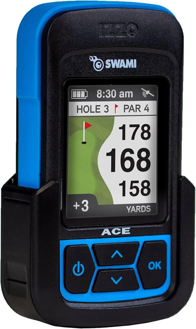 Izzo Golf Swami Ace Handheld Golf GPS Rangefinder