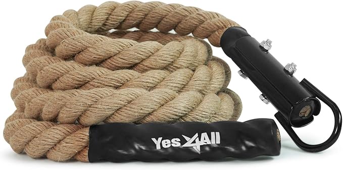 Yes4All Gym Climbing Rope for Fitness & Strength Training, Climbing Exercises & Home Workouts
